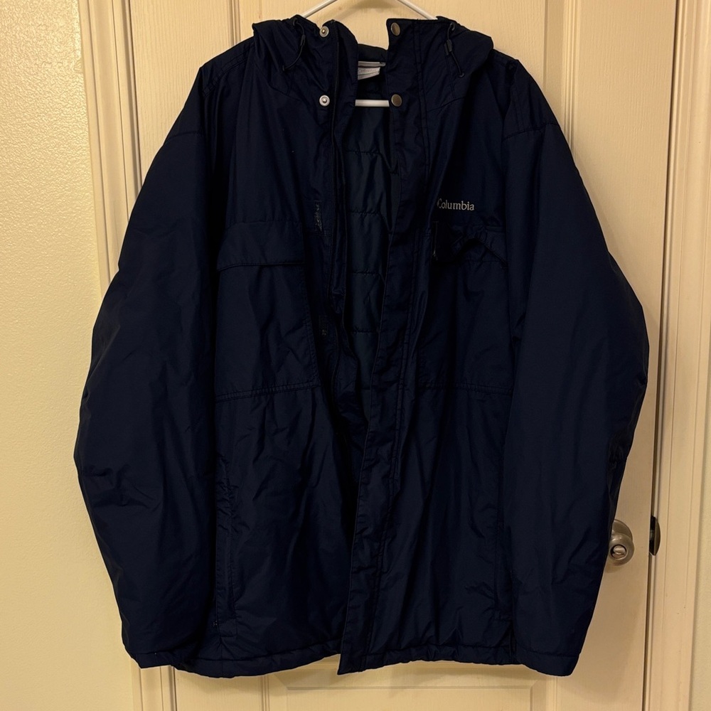 Columbia Men's Dark Blue Performance Jacket
